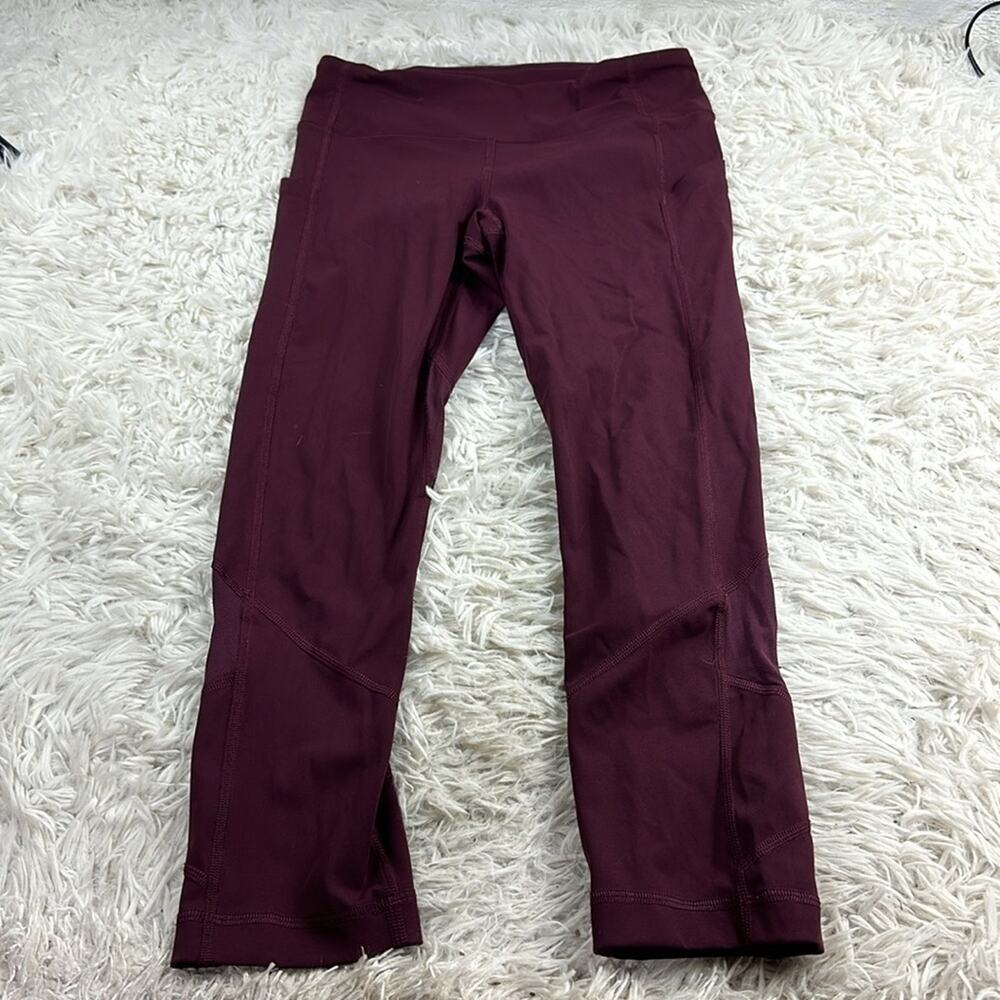Lululemon Pace Rival Crop *22" Dark Adobe